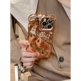 thumbnail image 2 of Wave Bubble Electroplated Silver Phone Case Compatible With Iphone, 2 of 4