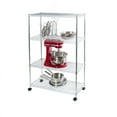 thumbnail image 2 of Seville Classics 30"W x 14"L x 49.50"H 4-Shelf UltraZinc Steel Wire Freestanding Shelves, Silver, 2 of 7