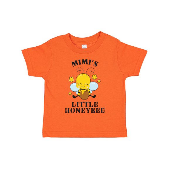 Inktastic Cute Bee Mimi's Little Honeybee with Stars Boys or Girls Toddler T-Shirt