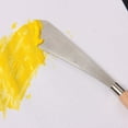 thumbnail image 5 of 2 Pcs Painting Knife Spatula Palette Knife Wood Handle and Metal Blade Painting Accessories for Art and Paint, 5 of 6