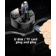 thumbnail image 3 of Transmisor FM Bluetooth NQ kit de coche con Adaptador de radio inalámbrico dos puertos USB Pantalla LED, 3 of 5