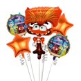 thumbnail image 1 of Disney Inside Out 2 Birthday Decorations Joy Anxiety Cartoon Anime Party Balloons Tableware Plate Banner Decor For Children, 1 of 7