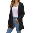 thumbnail image 3 of ADREAMLY Cardigan Coat with Pockets for Women Button Down Long Sleeve Sweater Casual Lightweight Knit Outwear, 3 of 6