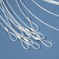landege 12pcs Hanging Wires Clear Picture Wires Picture Hanging Cords