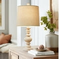 thumbnail image 6 of Oneach Retro Table Lamp for Living Room Bedroom 20.5" Farmhouse Nightstands Bedside Lamps Resin, 6 of 9