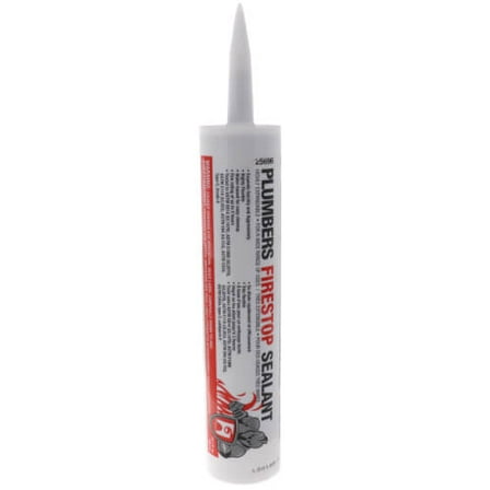 Oatey Hercules 10oz Plumbers Firestop Caulk Sealant - 25696