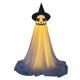 thumbnail image 1 of Decoración de Halloween, sombrero fantasma, LED luminoso, fantasma con control remoto, cadena de luces, porche delantero, patio, terror, fantasma de pie, 1 of 3