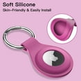 thumbnail image 6 of JETech Silicone Case for AirTag 2nd/1st Generation (2026/2021) with Keychain, Protective Air Tag Holder, 2-Pack (Dragon Fruit), 6 of 6