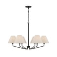thumbnail image 5 of Capital Lighting 456661-713 Chadwick 6 Light 34" Wide Chandelier - Brown, 5 of 5