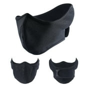 Winter Thermal Fleece Warm Half Face Mask Cycling Motorcycle Ski Mask Coldproof