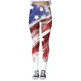thumbnail image 1 of Gibobby Leggings Gluteos Mujer Día la Inparapenparancia para las mujeres 4 julio Leggings Pantalones de yoga Correr Pilates Gimnasio Pantalones yoga Medias Compresión Yoga Correr Fitness（Vino， XXXL), 1 of 5