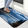 thumbnail image 4 of ONETECH Mountains Trees Lake Kitchen Floor Mat Dog Doormat Absorbent Welcome Entrance Doormat 19.68*47.24 in, 4 of 6