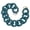 Blue, variant on Acrylic Bag Chain Handle Replacement Purse Strap Extender Bag Accessories Charms Handbag Decoration Chain Purse Making