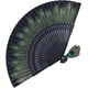 thumbnail image 1 of Abanico plegable chino Apuakthei, abanico plegable con diseño de pavo real, abanico de bambú, abanico de bambú, 1 of 6