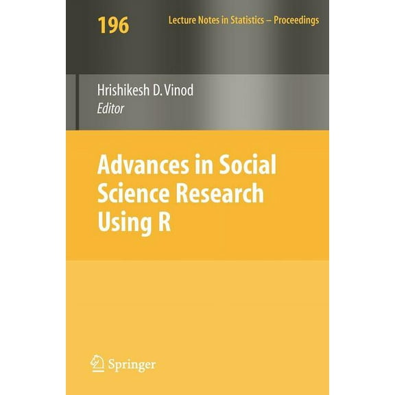 Advances in Social Science Research Using R, (Paperback)