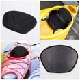thumbnail image 3 of RENACLIPY Portable Black Kayak Backrest Cushion with Quick Installation and Optimum Support for Outdoor Use, 3 of 6