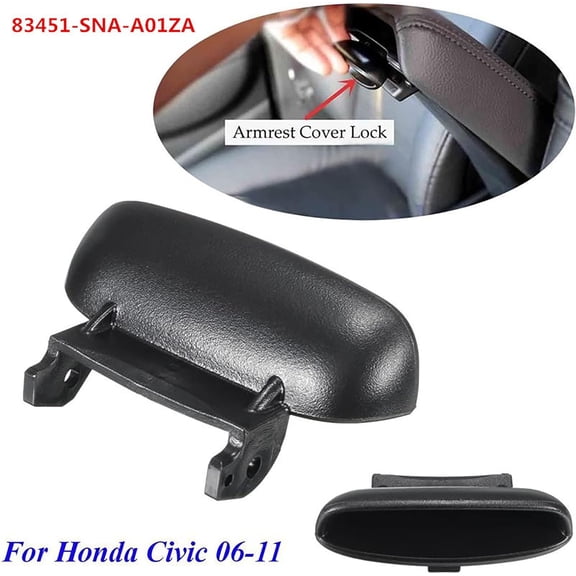 Car armrest box cover buckle armrest cover lock center console door lock replacement applicable to Honda Civic 2006-2011