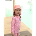 thumbnail image 7 of weVSwe Toddle Girls Swimsuits 0-3Years - UPF 50+ Sun Protection Baby Rash Guard Swimswear, 7 of 7
