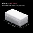 thumbnail image 2 of 240 Pieces Nail Extension Silk Fiberglass Nail Wrap Non Woven Fiber Gel Nail Care Tool, 2 of 5