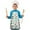 Colorful Dinosaurs Silhouettes, variant on Colorful Dinosaurs Scientific Pattern Kids Aprons for Girls and Boys,Adjustable Neck Strap Toddler Aprons for Kids Cooking Baking