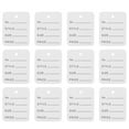 thumbnail image 1 of SHISUYAN 1000pcs Jewelry Commodity Clothing Price Tags Hanging Tags Certificate Labels, 1 of 8