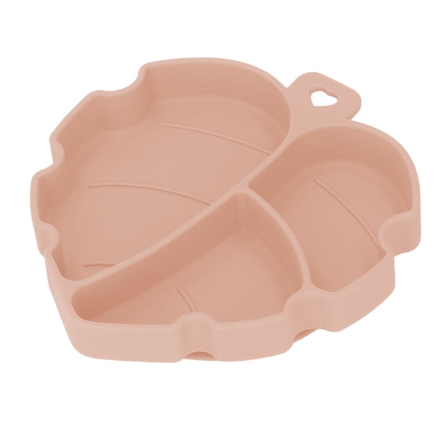 Plato de Succión para bebé área Separada de Silicona de Grado Alimenticio Apto para Lavavajillas Plato Dividido para bebé para Comer en Casa y Cenar ANGGREK Otros