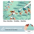 thumbnail image 2 of Tennis Polyester Non-Slip Machine Washable Floor Rug Indoor Rug - Best Office Mat at Amazon, 2 of 6
