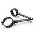 thumbnail image 2 of Black Motorcycle Headlight Bracket Fork Mounting Clamp Universal Accessory Fit for Yamaha51‑60mm, 2 of 16