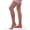 Fawn, variant on Allegro 20-30mmHg Essential 9 Sheer Support Open Toe Thigh High Hose (Fawn) Large