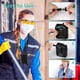 thumbnail image 3 of USB Rechargeable Mini Portable Fan With Hanging Lanyard For Outdoor Activities Black 1Pack, 3 of 4