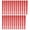 Red, variant on Karma Velour Junior Black 25 Piece Golf Grip Bundle