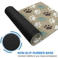 thumbnail image 6 of Long Mouse Pads for Desk,Paw Prints Desk Mats on Top Of Desks, Desk Mouse Pad Extra Large with 3mm Non-Slip Base and Stitched Edge for Gaming,Office,Work,Home 31.5"x11.8", 6 of 6