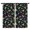Black Blue Orange, variant on Pink Butterfly Pattern Insulated Teens Curtains Set Of 2, Bedroom Essentials, Toddler Room Decor 52"x84"