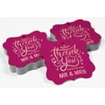 thumbnail image 4 of Inkdotpot Pack Of 100 Real Rose Gold Foil Bracket Shape Paper Tags Thank You From The New Wedding Favor Hang Tags, 4 of 7
