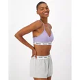 thumbnail image 2 of Hanes Originals Comfywear Women's Sleep Crop Bralette, vega violet, 2 of 3