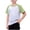 Light Green-cEI, variant on Mnyotv Short Sleeve Summer Tops for Boy Patchwork Crewneck Athletic T Shirts Casual Basic Running Tshirts Top Size 4-5 Years