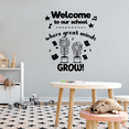 thumbnail image 3 of Great Minds Grow Classroom Wall Decals Stickers Education Educational Quotes for Teachers Students School Room Nursery Kindergarten Library Home Art Decals Wall Art Vinyl Decoration Size (10x8 inch), 3 of 3