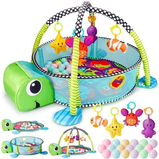 Bright Starts Pop 'n Wiggle Rosy Rainforest FoldAway Activity Gym