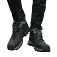 thumbnail image 3 of Durtebeua Men Shoes Couple Hiking Shoes Fashion Thick Sole Outdoor Mountaineering Sneakers Boots Small Grey,9.5, 3 of 5