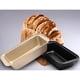 thumbnail image 4 of 1 molde rectangular antiadherente para pan, repostería, pasteles, molde para hornear Negro, 4 of 9