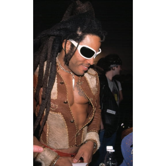 Lenny Kravitz At The 7Th On 6Th Fall 1998 Betsey Johnson Show, 3398, By Sean Roberts. Celebrity (16 x 20)