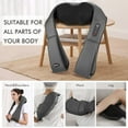 thumbnail image 3 of MARNUR Neck and Shoulder Massager, Deep Kneading Massager with Heat for Full-Body, Gray, 3 of 10