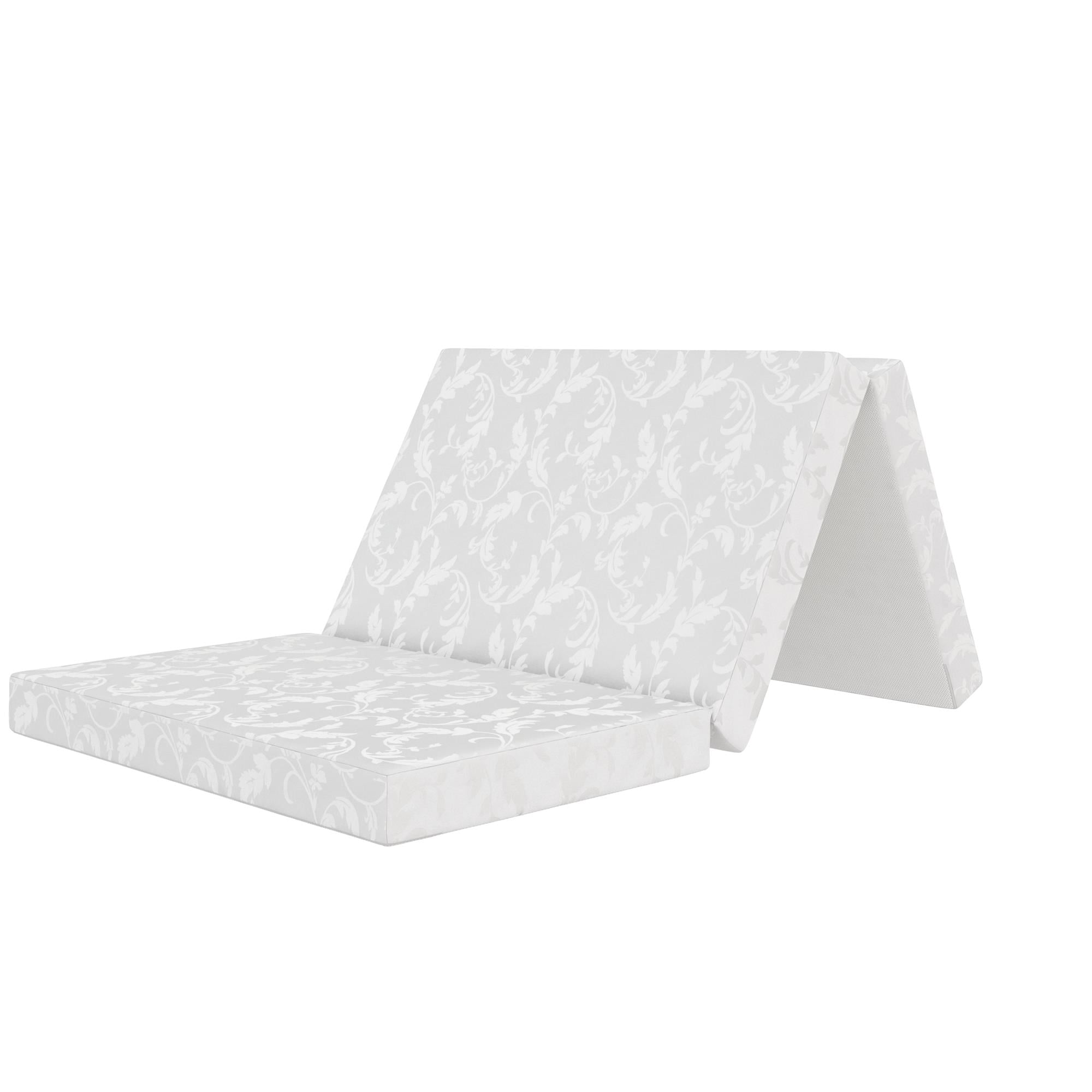 Signature Sleep 4Inch TriFold Mattress / Folding Mattress, Twin