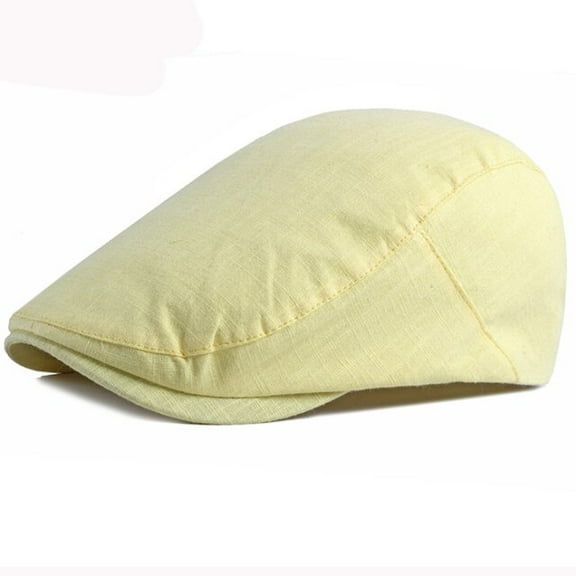 SikaFu Berets Men Women Ivy Newsboy Flat Cap Male Female Spring Summer Cap Artist Painter Beret Hat Unisex Adjustable Beret Cap