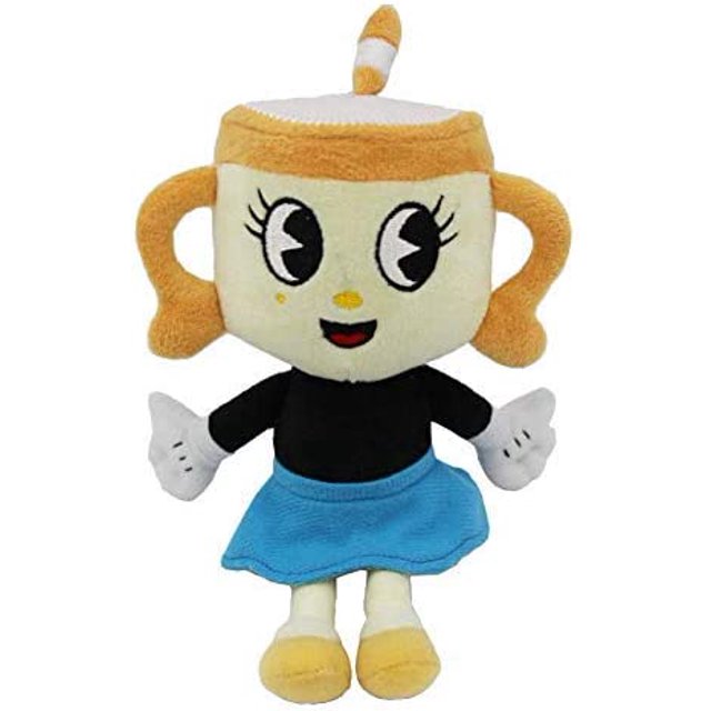 mazeshop Cuphead - Figura de peluche con diseño de Cáliz, 20,3 cm Xishao Juguetes