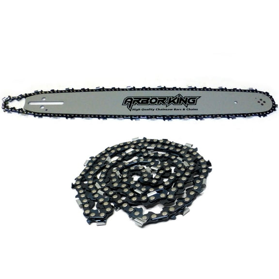 18” Chainsaw Bar & 2 Chains Kit .325 .058 72 DL Compatible with Husqvarna / Fits 254XP, 257, 257, 261, 262, 262XP, 33 / Compatible with Oregon Part #s 105713, 579809, 188SLGK095