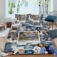 thumbnail image 2 of Anatomía de Grey Conjunto de sábanas temático, trío de piezas, cómodo y amigable con la piel, diseño único, regalo de decoración para el hogar para familiares, amigos y fans,135cm *200cm, 2 of 6