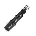 thumbnail image 3 of Anti-Rust Lightweight Black 2.28 X 0.63Inch   Shaft Adapter, Shaft     Adapter, For   M1 M2 Driver   Replacement Part, 3 of 8