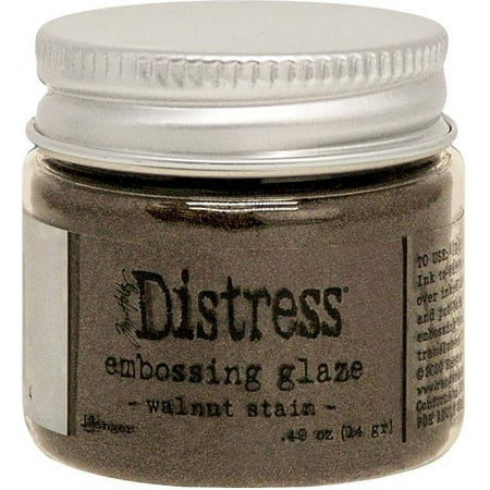 UPC: 0789541071044 | Ranger THoltz Distress Embossing Glaze WalnutStain