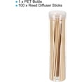 thumbnail image 3 of PATIKIL 25CM/10Inch Reed Diffuser Stick, 100 Pack Fiber Aroma Fragrance Refill Sticks Replacement with PET Bottle for Home Office Hotel Party Wedding, Wood, 3 of 7
